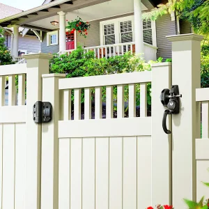 Self-Aligning Adjustable Hinges Window Shutter Hinges Swinging Door Hinges Black Fence Gate Hinges