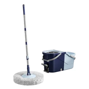 Modern Foot-Operated Bucket Clean and Dirty Separation Spin Mop for Household Cleaning