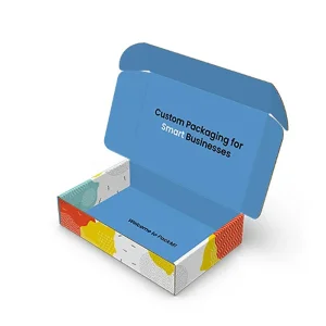 Caixa postal de papelão corrugado personalizável