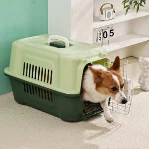 High Quality Foldable Plastic Pet Transport Box