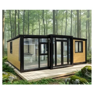 Casa Prefabricada De Contenedor Grande Prefab 20FT 40FT Casa Móvil De Lujo Dos Dormitorios Casa Pequeña Prefabricada En Venta Casa Contenedor Expandible