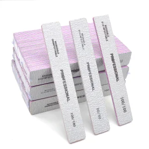Professional Zebra Gray Nail Files and Buffer