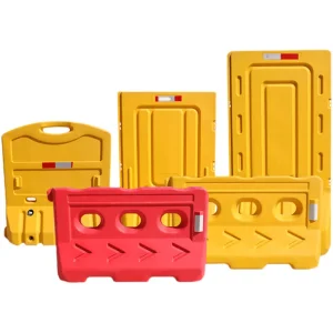 Customized Multi-Color Water Filled Horse Fence Blowing Mould Roadblock Blow Molding