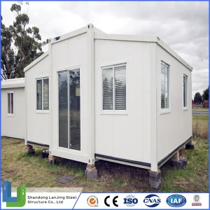 China Made Spacious and Luxury 40FT Container House 2 Bedrooms Expandable Houses Prefabricated Containers House