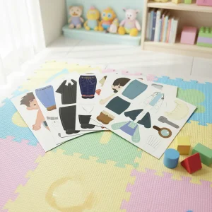 Montessori Magnetic Dress up Career Toy