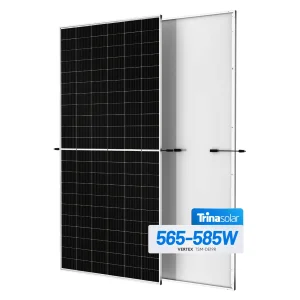 Trina Afeganistão Preço Painel Solar Monofacial 580W 570W 575W Módulos Solares Bifaciais BIPV
