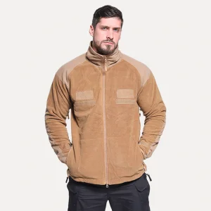 High Quality Outdoor Sports Jacket Thickening Warmth FleeceJjacket Men's Autumn Winter Brushed Fleece Jacket