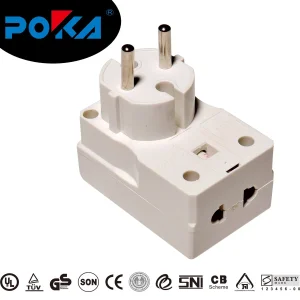 De Adaptador de Mudança de Pino Padrão Europeu