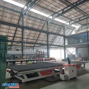 Large Glass Cutting System with Advanced CNC Technology Features