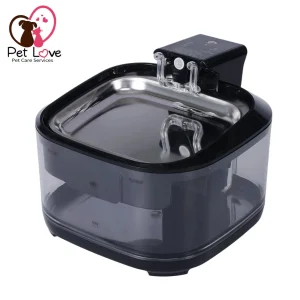 Automatic Stainless Steel Wireless Pet Water Fountain for Cats and Dogs