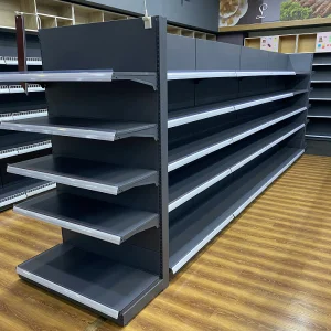 New Design Supermarket Shelf Double Side Gondola