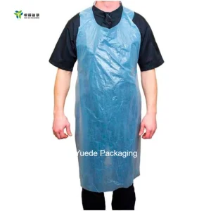Customizable Disposable Apron, PE Plastic Apron with Personalized Size
