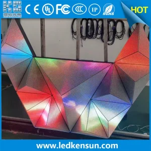 Portable Rental Live Events Interactive Video Super Slim LED DJ Booth LED Display