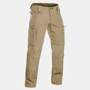 Men's Tactical All-Terrain Cargos Pants Waterproof Mid Waist Drawstring Closure Trousers