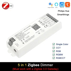 Zigbee 3.0 CCT RGBW Controller
