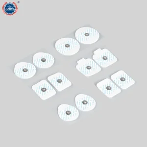 Medical Disposable High Permeability Superior Eletrical Performance PE Foam Backing ECG Electrode