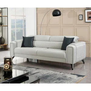 Modern Modular Convertible Reclining Sofa Set