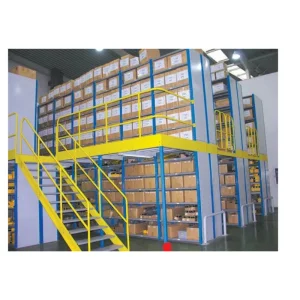 Customized Mezzanine Racking Mezanine Platform Racking Warehouse Industrial Heavy Duty Steel Ladder Multi-Tier Rack Storage Rack