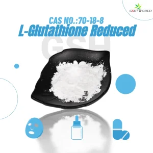 Antioxidation L-Glutathione Reduced Skin Whitening Cosmetic Grade Glutathione Gluten Free