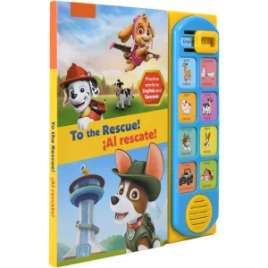 Spanish &amp; English Talking Learning Book for Kids Interactive Audio Sound Books Toddler Educational Toy
