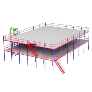 Heavy Duty Multi-Level Steel Mezzanine