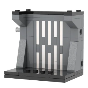 Space wars Creativity MOC Bricks soldier Display stand Shelf Kits