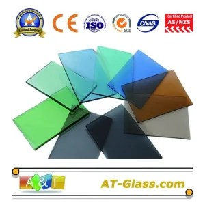 4mm 5mm 6mm Tinted Glass/Tinted Float Glass with Quality Certificates for Window, Building, Door etc