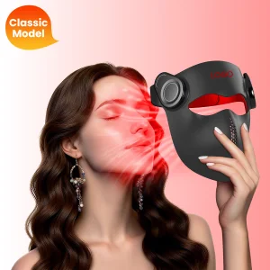 IDEATHERAPY Voice Control Laser LED Red Light Therapy Face Led Face Light Therapy Medical Grade Red Light Therapy Mask