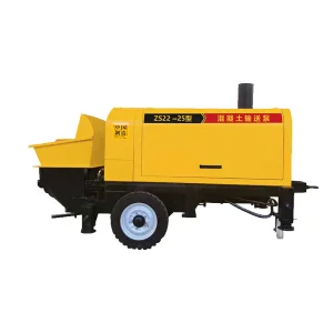 Small Hydraulic Double-Piston Concrete Pump