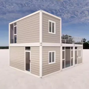 20FT Soundproof and Heat Insulated Detachable House Prefabricated Camping House