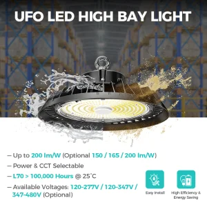 High Bay Warehouse Lighting UFO LED Light
