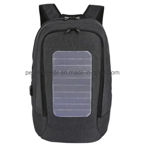 Smart USB Charging Solar Power Panel Business Laptop Solar Backpack