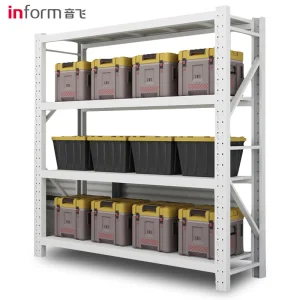 Leading Factory Shelf Medium Sized Steel Shelf for Industrial Warehouse Storage