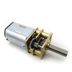 Micro 12mm Permanent Magnet DC Gear Motor for Electric Bike Home Appliance & Fan-3V-12V 120RPM N20 with Reduction Gearbox