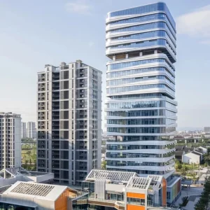 Estruturas residenciais de apartamentos em aço pré-fabricados de alto padrão