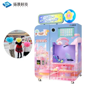 Factory Cotton Candy Machine Commercial Electric Automatic Fancy Robot