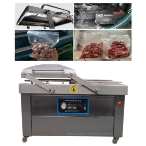 Máquina de Embalagem a Vácuo Automática de Alta Produtividade para Processamento de Carne Equipamento para Açougue