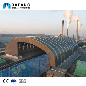 Turnkey Steel Space Frame Shed for Coal/Agro Industries Contractors' Design and Installation Solution