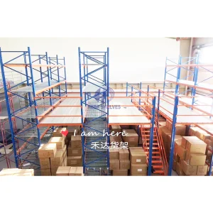 Steel Industrial Shelves Warehouse Mezzanine