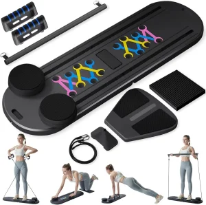 Hot Selling 6-in-1 Multifunctional Foldable Abdominal Pilates Board for Core Strength Training