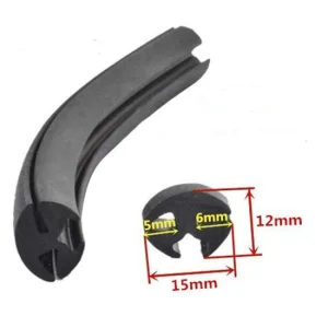 Waterproof Three Mouth Automotive Rubber Windshield Sealing Strips