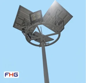 Solar Street Light with High Mast Floodlight for Sports Areas
