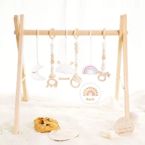 Wholesale Custom Wood Baby Gym