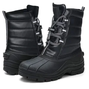MID Calf Safe and Stylish Outdoor Hiking Fishing Boots for Men