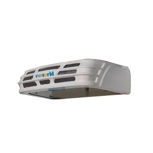 Vacina Congelada Carne Frango Medicina 5~8 Metros Cúbicos DC24V/12V Potência do Motor R404A Evaporador de Tubo de Cobre Montado na Frente Sistema de Refrigeração de Caminhão Leve