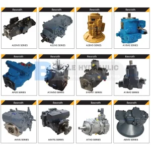 Rexroth Hydraulic Axial Piston Pump Manufacturers A10vso A4vso A11vo A2fo A4fo A4vg Factory for Sale Excavator Tractor