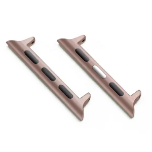 Hot Selling Metal Adapters for Apple Watch Wristbands, Stainless Steel Connectors Lug for Apple Watch Series SE/7/6/5/4/3/2/1