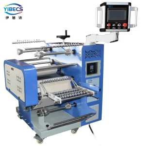 Automatic Mini Narrow Web Ribbon Lanyard Heat Transfer Machine Rotary Heat Press Roller for Dye Sublimation