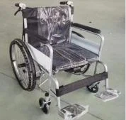 Commode Wheelchair Lcg12steel Frame with Spray Coating