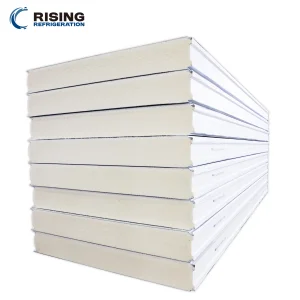 FM Approved 100/120/150mm Cold Room Control Panels of Insulated Cladding Panels Exterior Wall